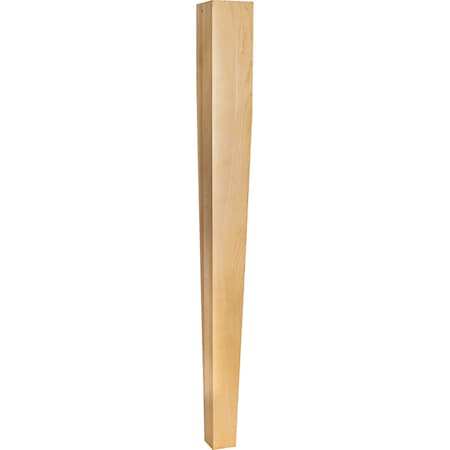 Hardware Resources 3-1/2" Wx3-1/2"Dx35-1/2"H Alder Two Side Tapered Post P31ALD